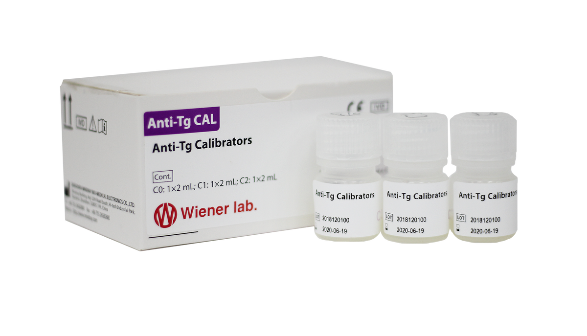 Clia-Anti-Tg Calibrators (3X2) -1001020 - Wiener