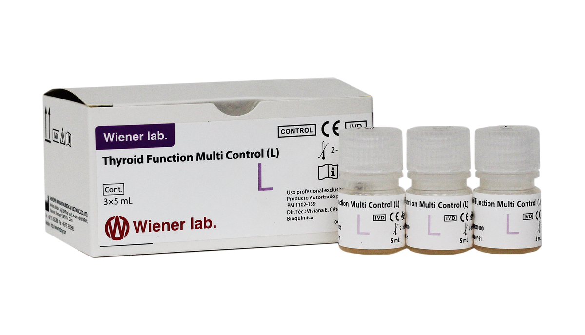 Clia-Thyroid Funct.Multi Control(L)3 X 5 ml - 1001153 - Wiener