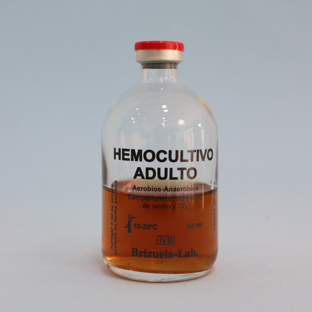 Hemocultivo Adulto  X 50ml X Unid. Brizuela