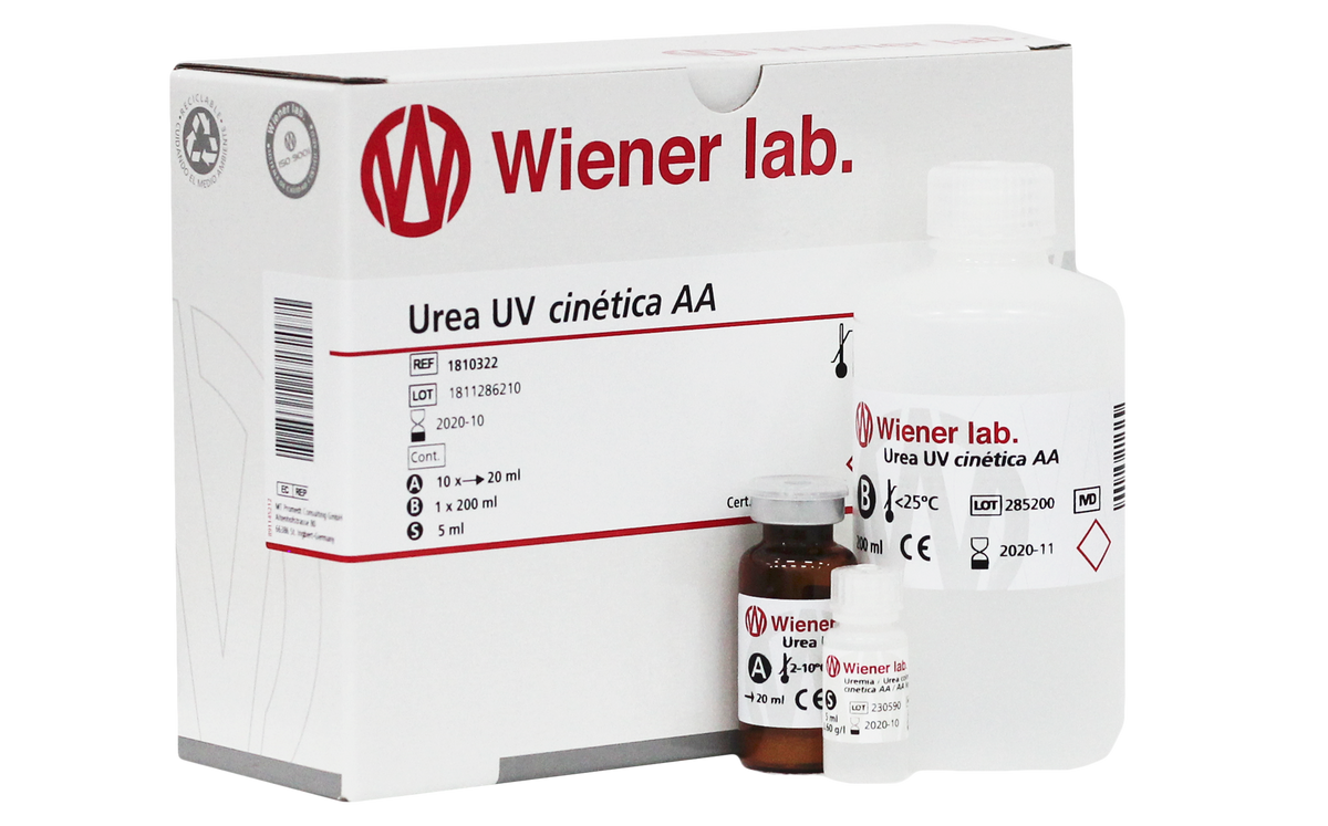 Urea Uv Cinética AA - 200 ml (10 X 20 ml) - 1810322 - Wiener