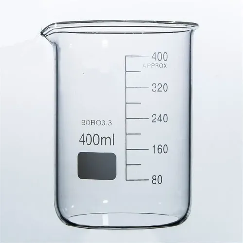 Vaso de Precipitado 400 ml Boro 3.3 - Evergalss