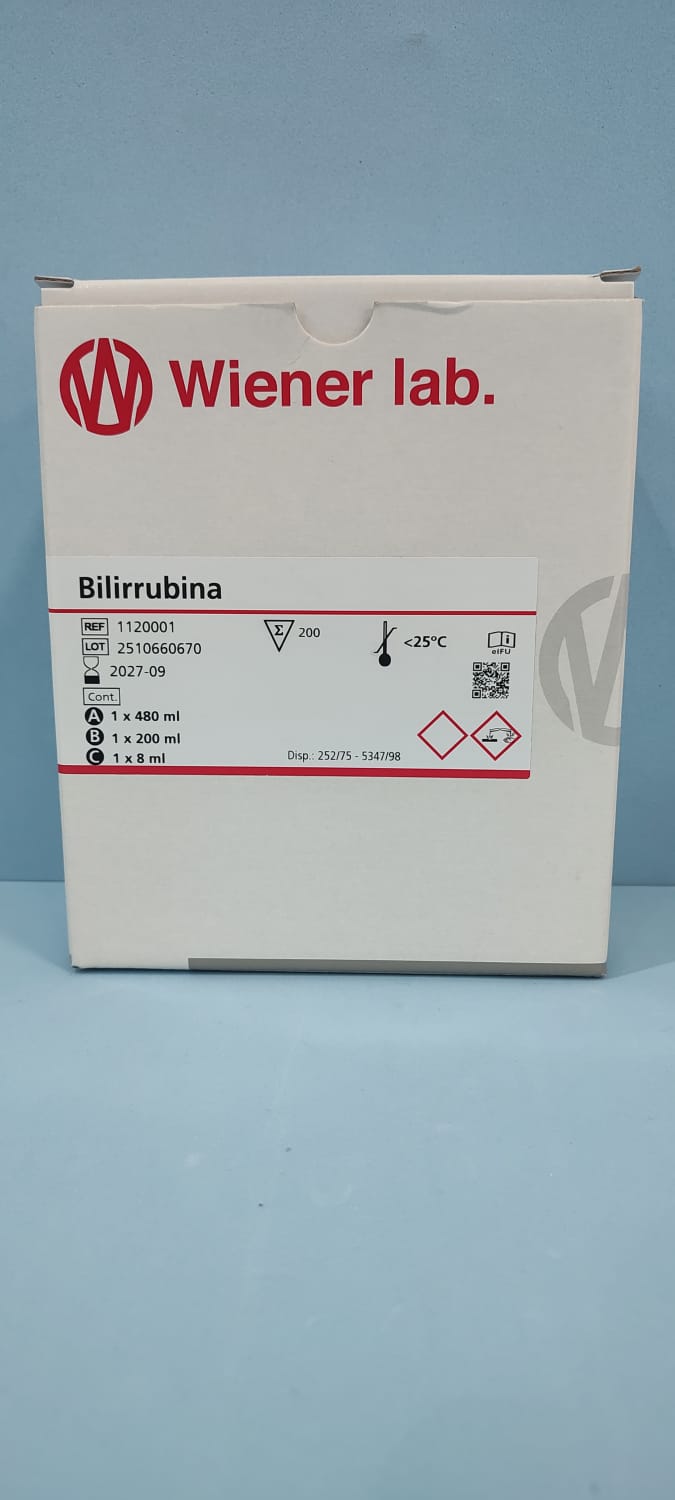 Bilirrubina - 200 Det. - 1120001 - Wiener