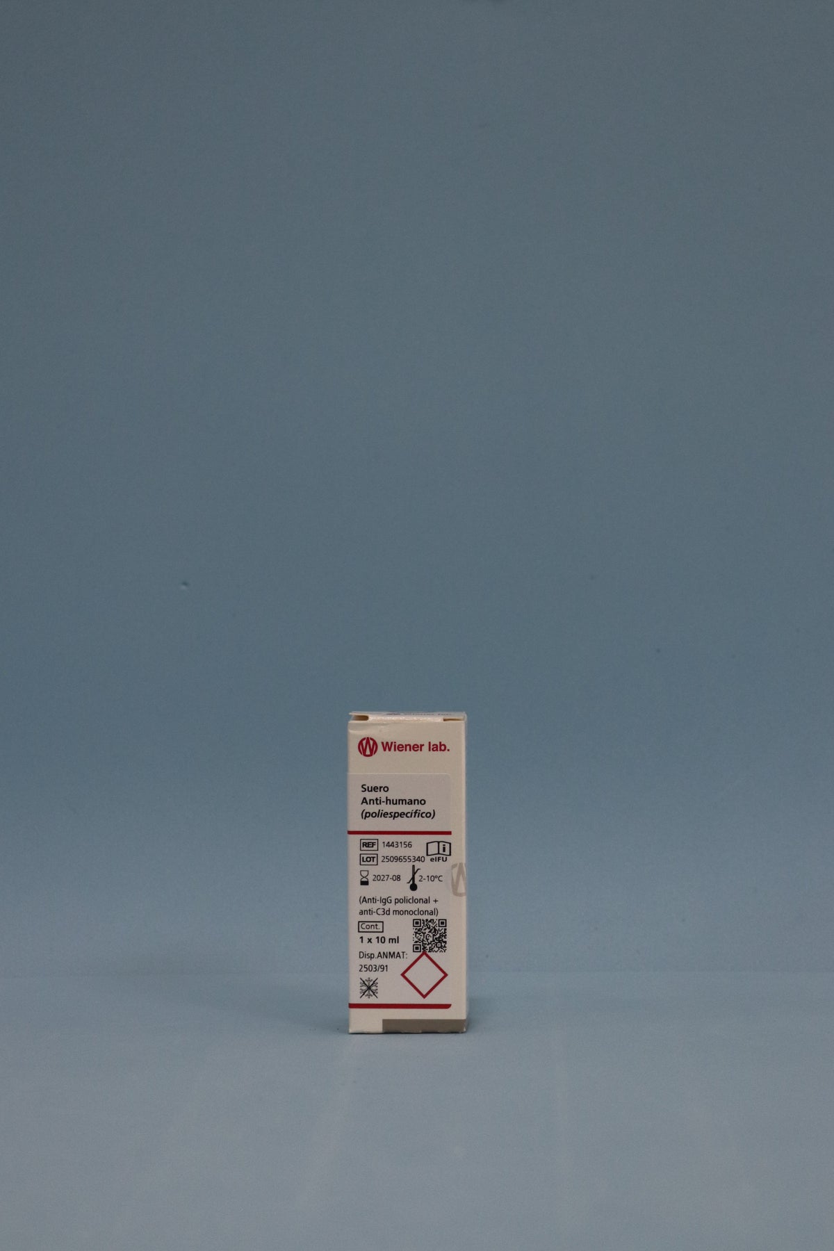 Reaclon Suero Anti Humano Poliesp. (Coombs) - 10 ml - 1443156 - Wiener