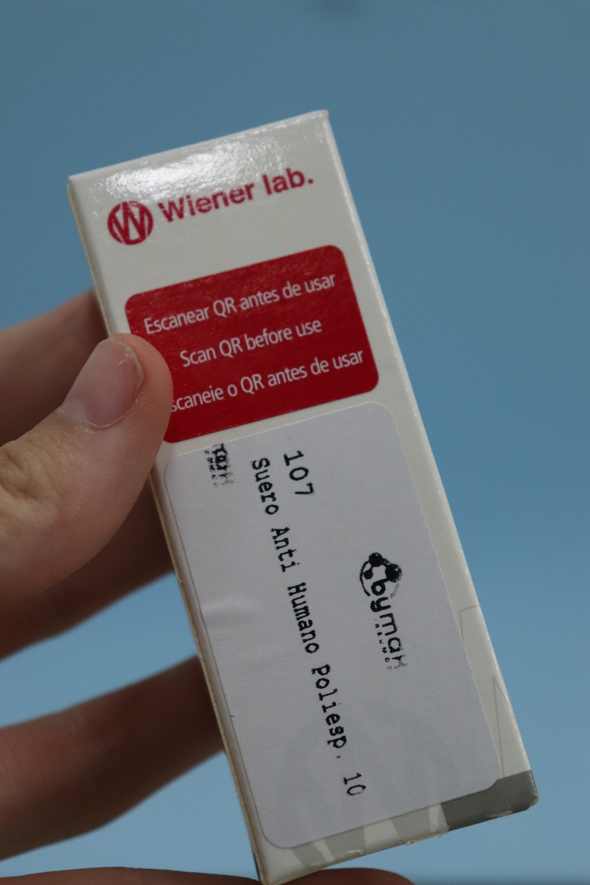 Reaclon Suero Anti Humano Poliesp. (Coombs) - 10 ml - 1443156 - Wiener