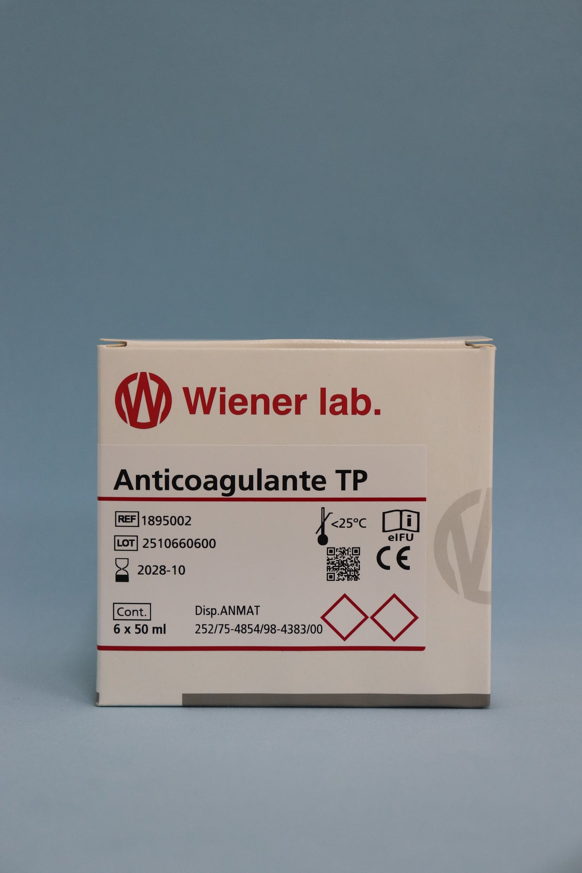 Anticoagulante Tp - Frasco Gotero 50 ml - 1895002 - Wiener