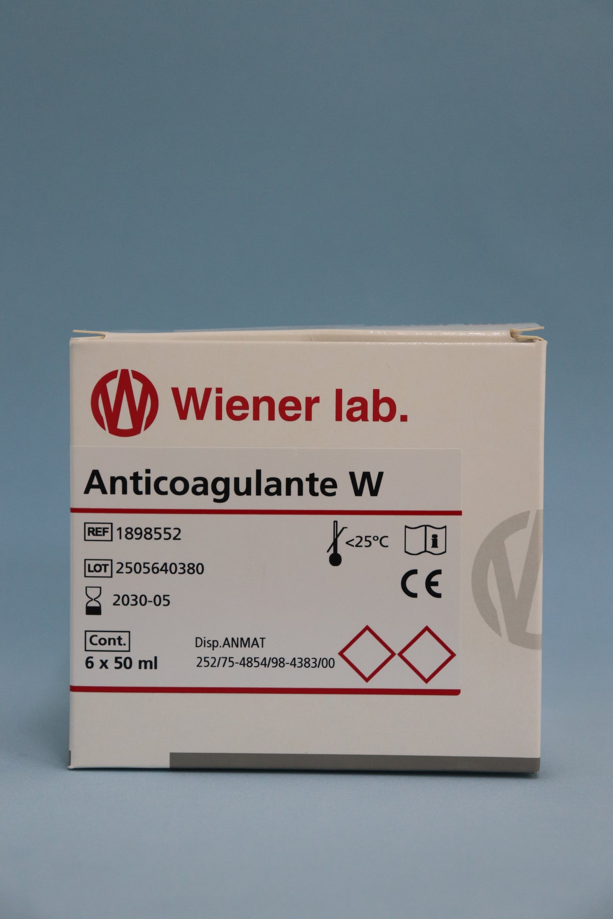 Anticoagulante W - Frasco Gotero 50 ml - 1898552 - Wiener
