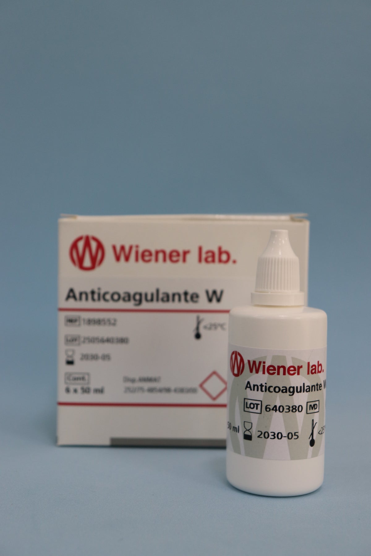 Anticoagulante W - Frasco Gotero 50 ml - 1898552 - Wiener