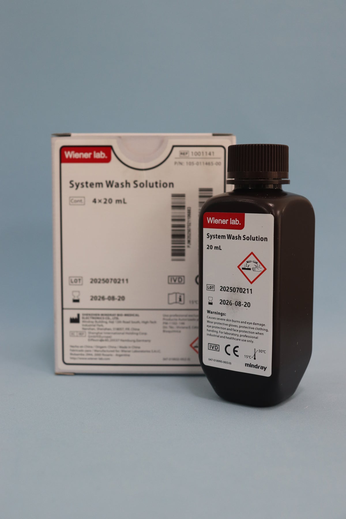 Clia-System Wash Sol. 4X20 ml - 1001141 - Wiener