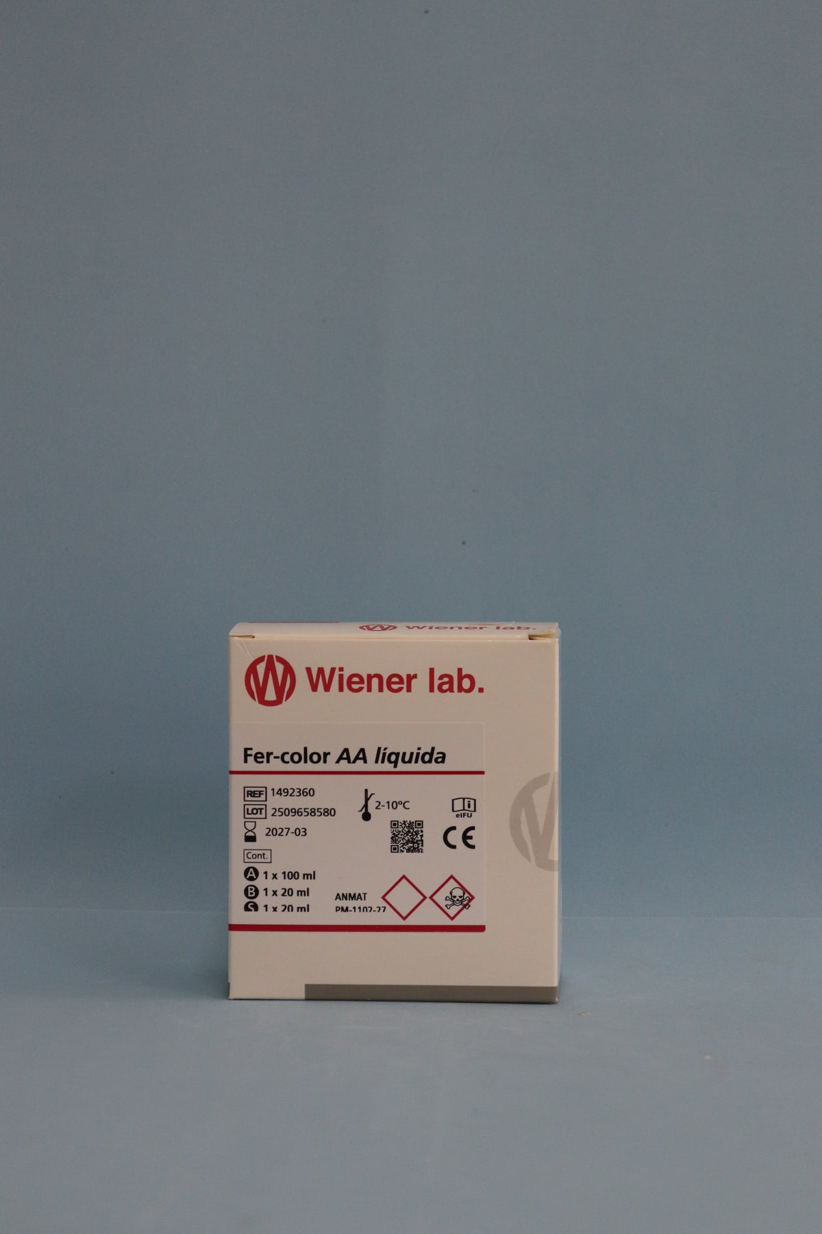 Fer-Color AA Liquida - 120 ml (1X100 ml A + 1X20 ml B) - 1492360 - Wiener