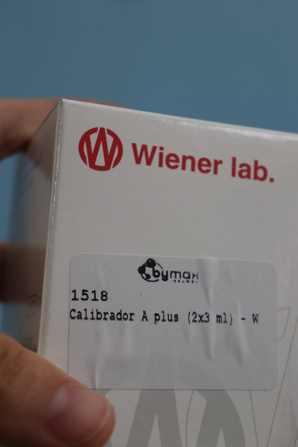 Calibrador "A" Plus  - 2 X 3 ml - 1918005 - Wiener