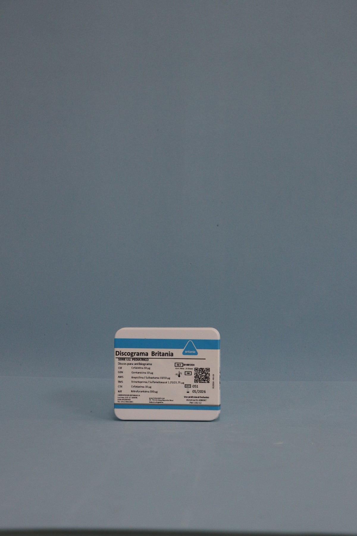 Iu Pediátrico X 25 Discos - B1081324 - Britania