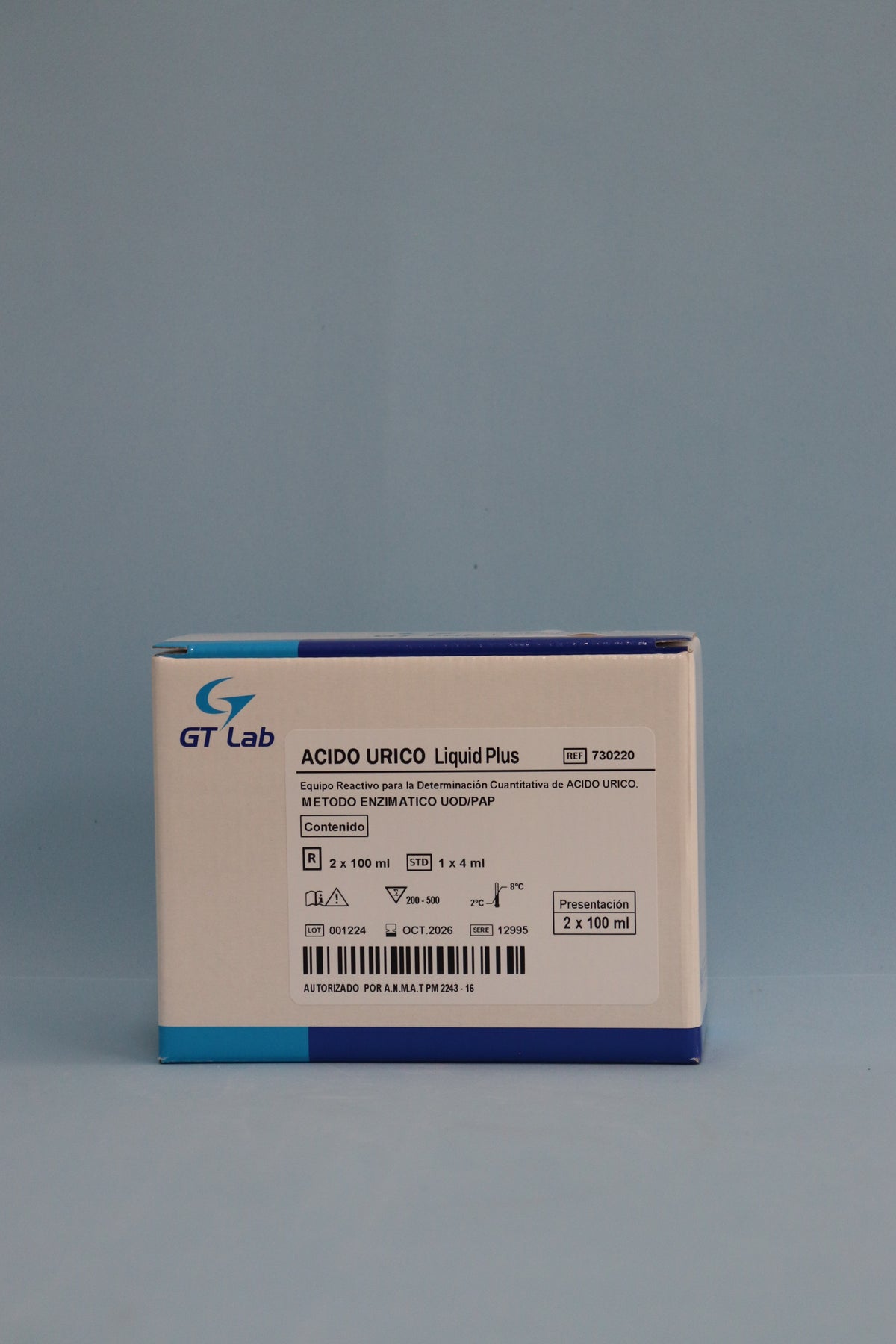 Ácido Úrico Liquid Plus - 2 X 100 ml - 730220 - Gt Laboratorio