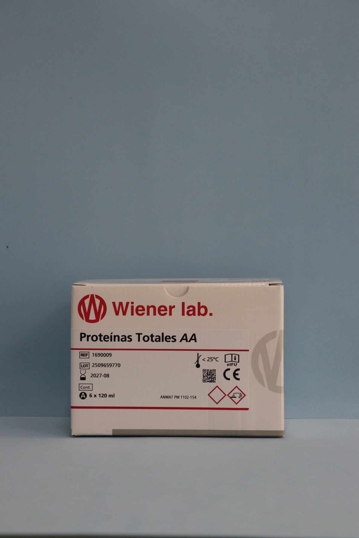 Proteinas Totales AA - 120 ml - 1690009 - Wiener
