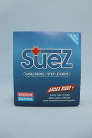 Gasa Est. 10X10cm - Caja X 100 Trozos - Suez
