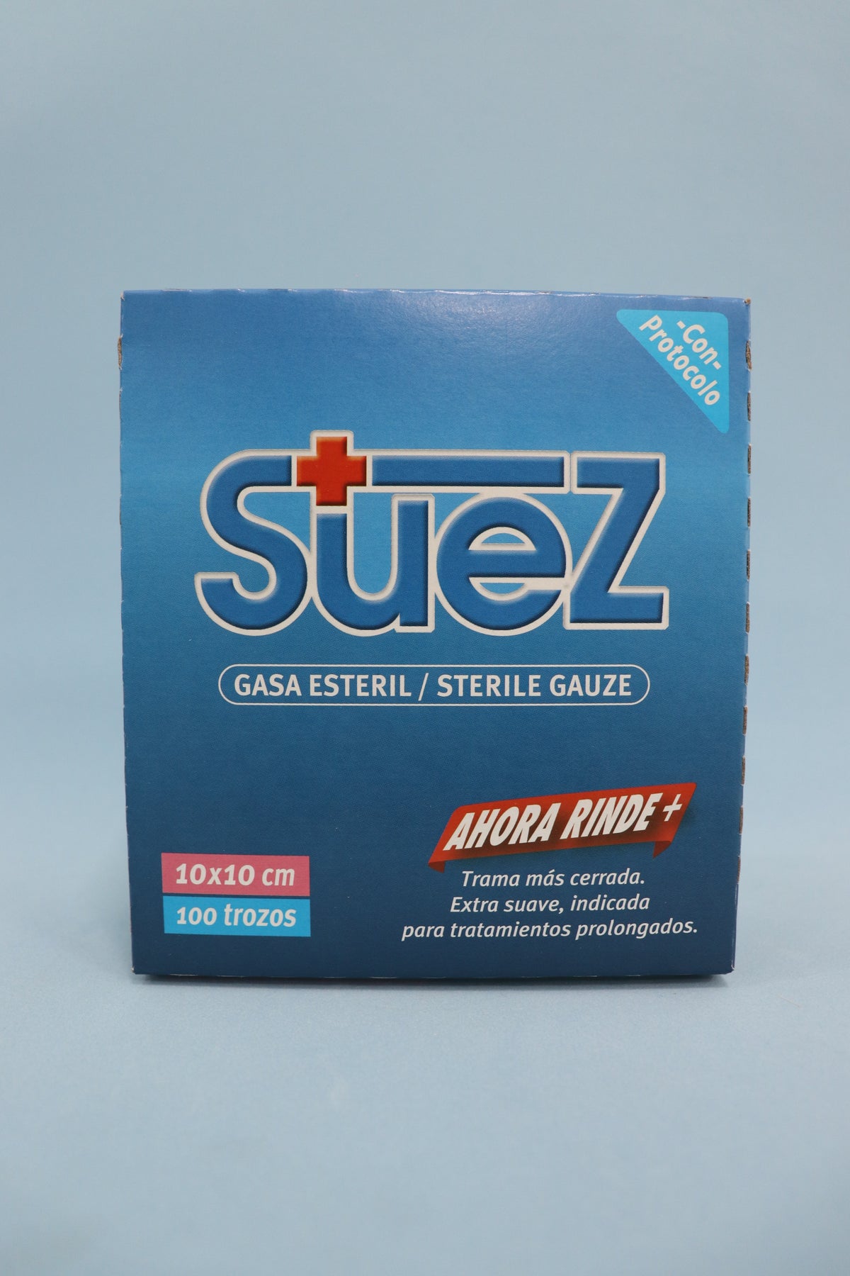 Gasa Est. 10X10cm - Caja X 100 Trozos - Suez