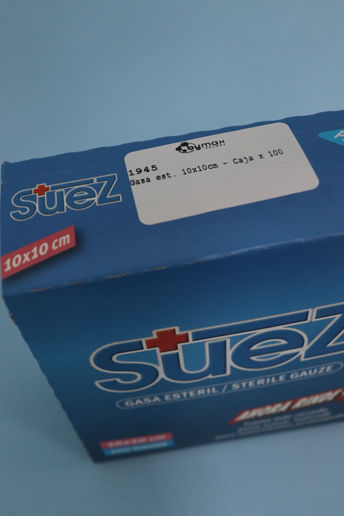 Gasa Est. 10X10cm - Caja X 100 Trozos - Suez