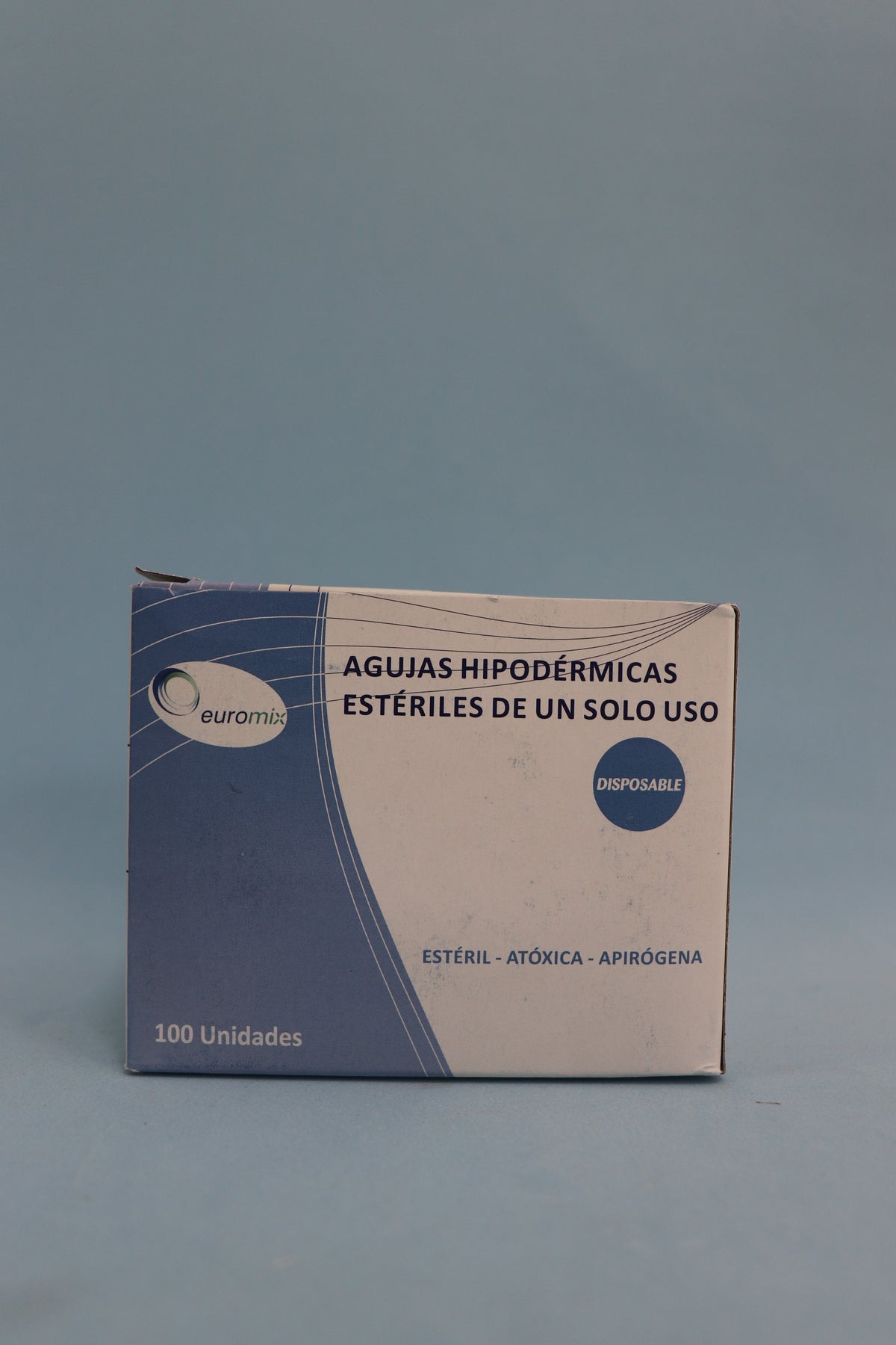 Aguja Hipodérmica 40/12 (18G X 1 1/2) Caja X 100 Unidades- Euromix