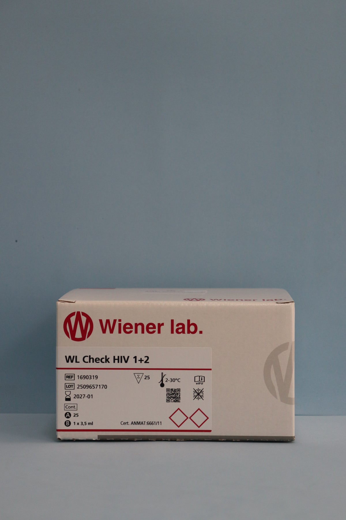 Wl Check Hiv 1+2 - 25 Det. - 1690319 - Wiener