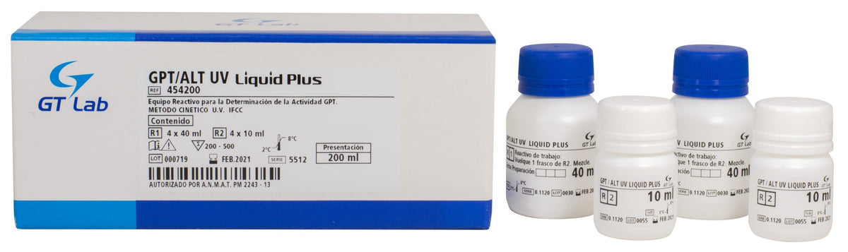 Gpt/Alt U.V. Liquid Plus - 4X40 ml + 4X10 ml - 454200 - Gt Laboratorio
