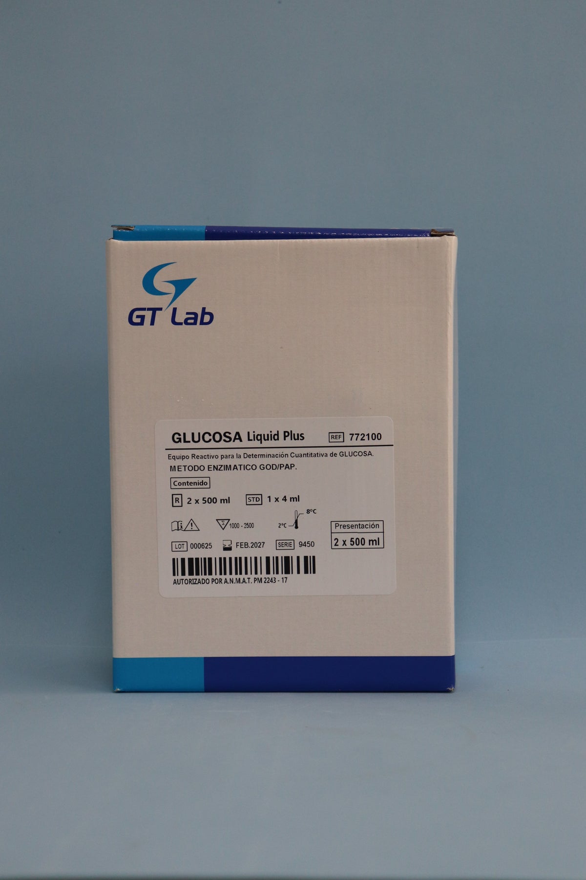 Glucosa Liquid Plus - 2 X 500 ml - 772100 - Gt Laboratorio