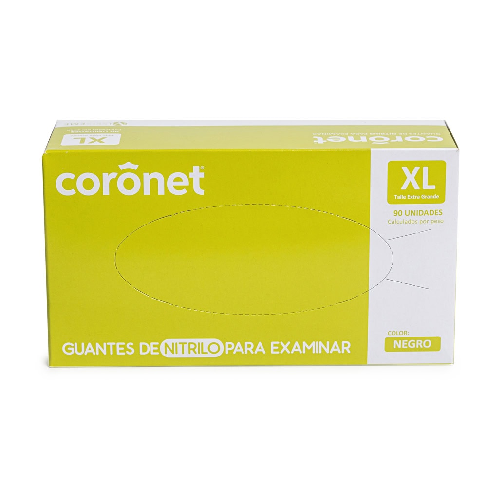 Guante De Nitrilo "XL" X 100 Unidades