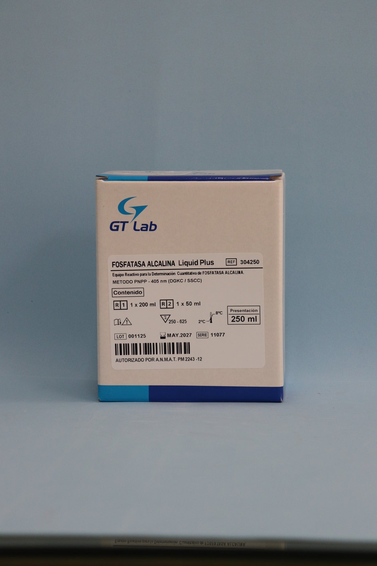 Fosfatasa Alcalina Liquid Plus - 200 ml + 50 ml - 304250 - Gt Laboratorio