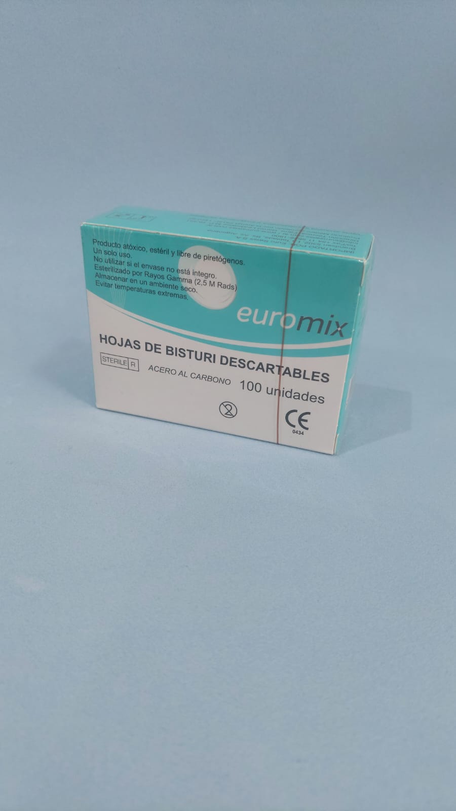 Bisturí Nº 10 Caja X 100 Unidades -  Euromix