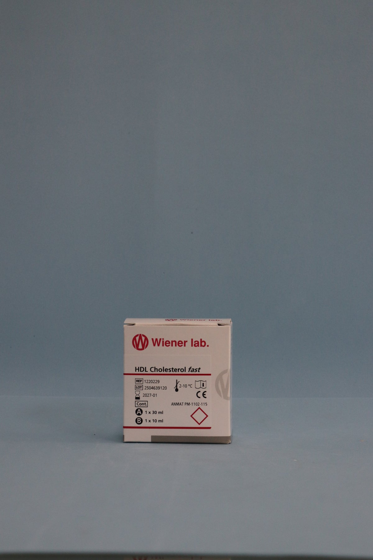 Hdl Cholesterol Fast 40ml Sin Calibrador - 40 ml (30 ml + 10 ml) - 1220229 - Wiener