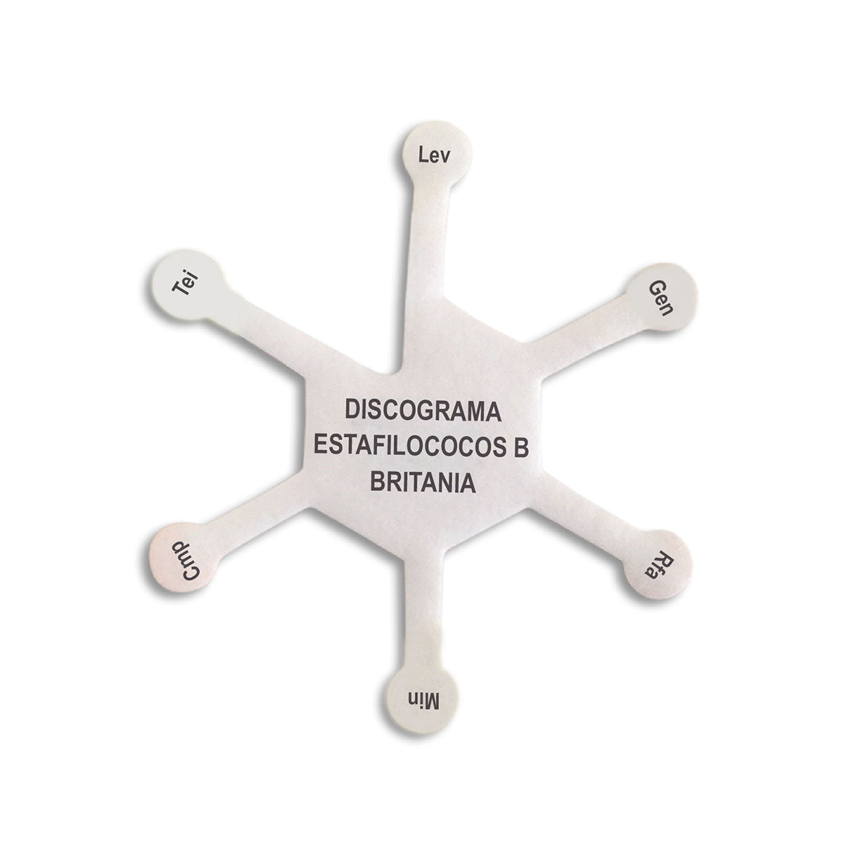Estafilococos Grupo B X 25 Discos - B1081524 - Britania