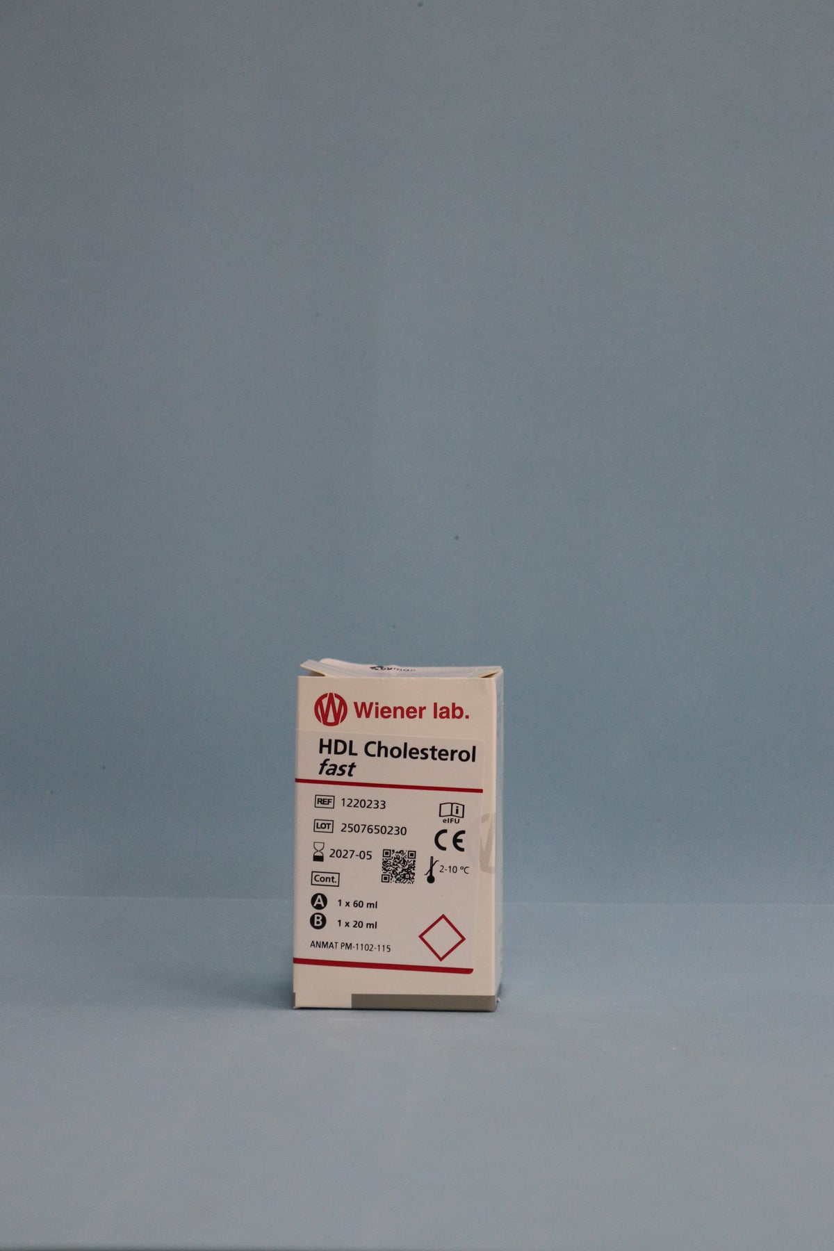 Hdl Cholesterol Fast 80ml Sin Calibrador - 80 ml (60 ml + 20 ml) - 1220233 - Wiener