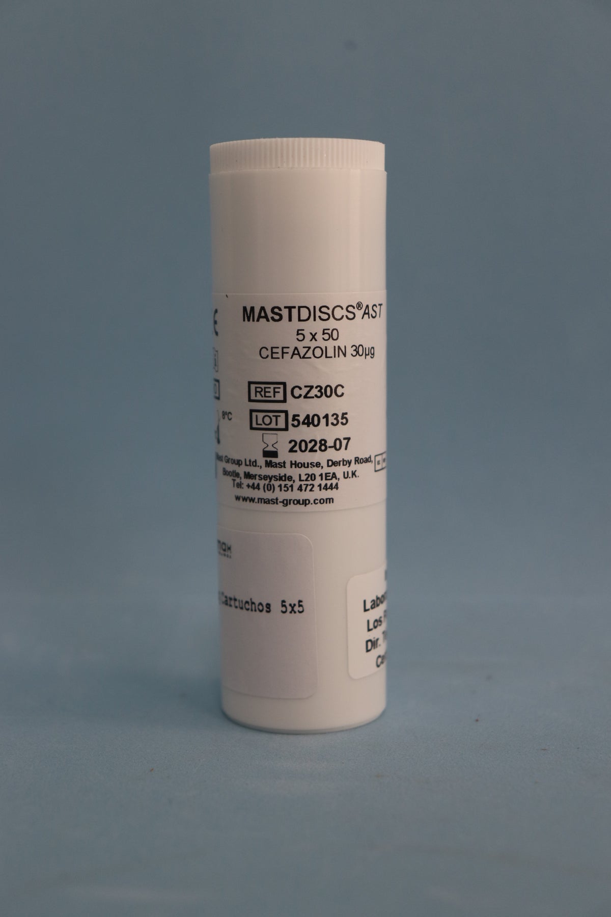 Cefazolina 30 ug Cartuchos 5X50 Disc- Cz30C - Britania