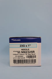 Aguja Hipodérmica 25/6 (23g X 1) Caja X 100 Unidades - Terumo