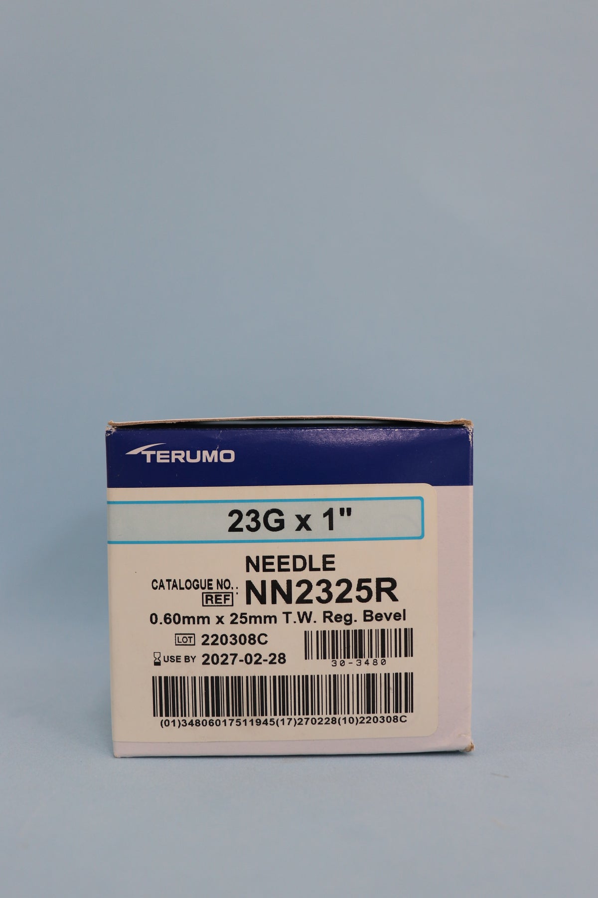 Aguja Hipodérmica 25/6 (23g X 1) Caja X 100 Unidades - Terumo