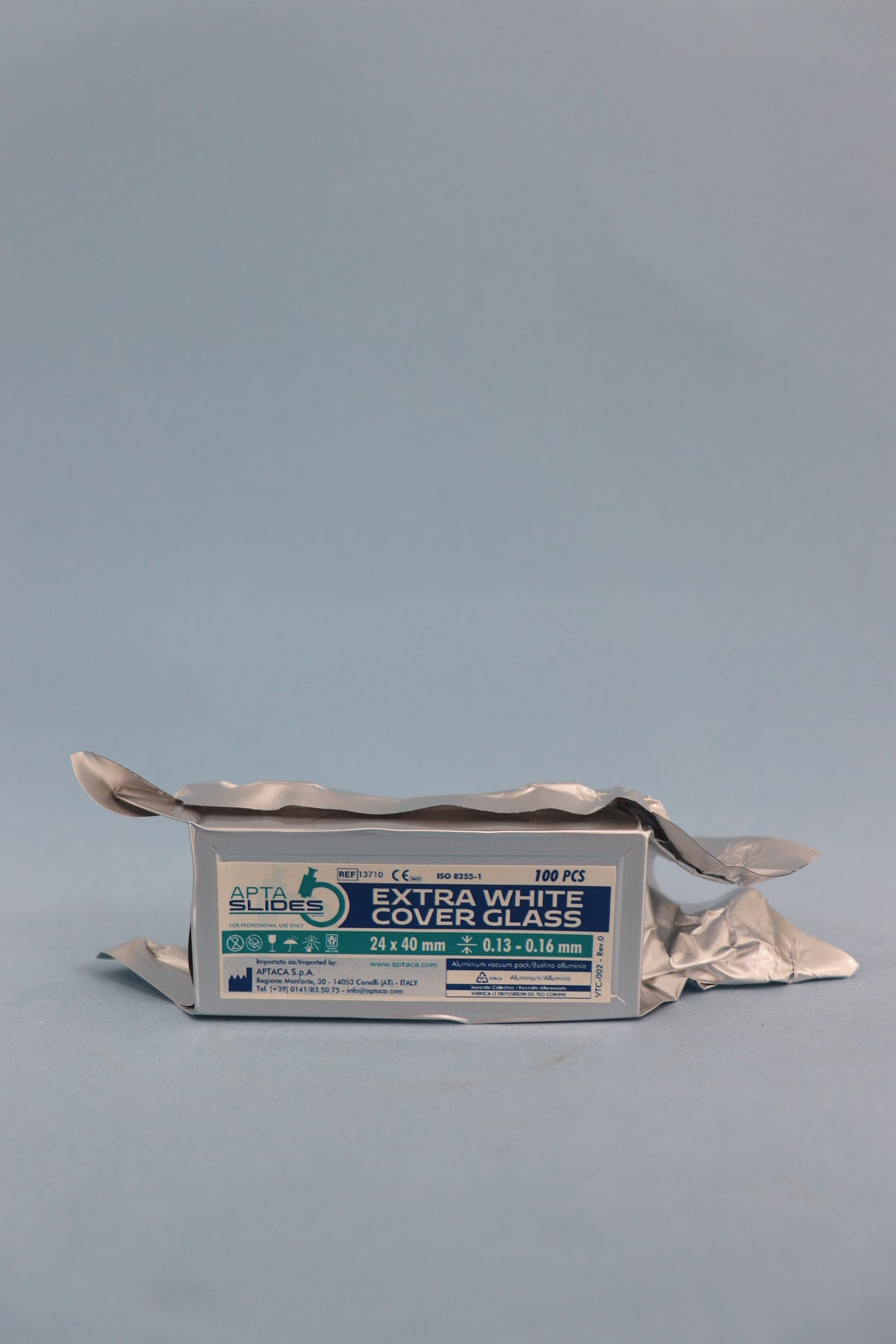 Cubreobjeto 24 X 40 mm X 100 Unidades.- Deltalab