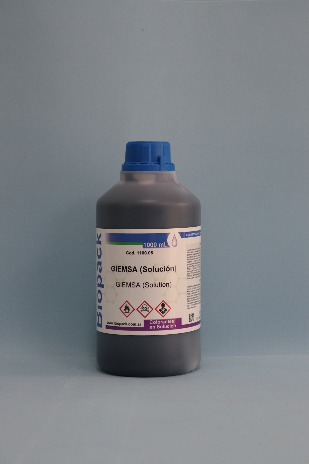 Giemsa (Solución Colorante) X 1 L - 110008 - Biopack