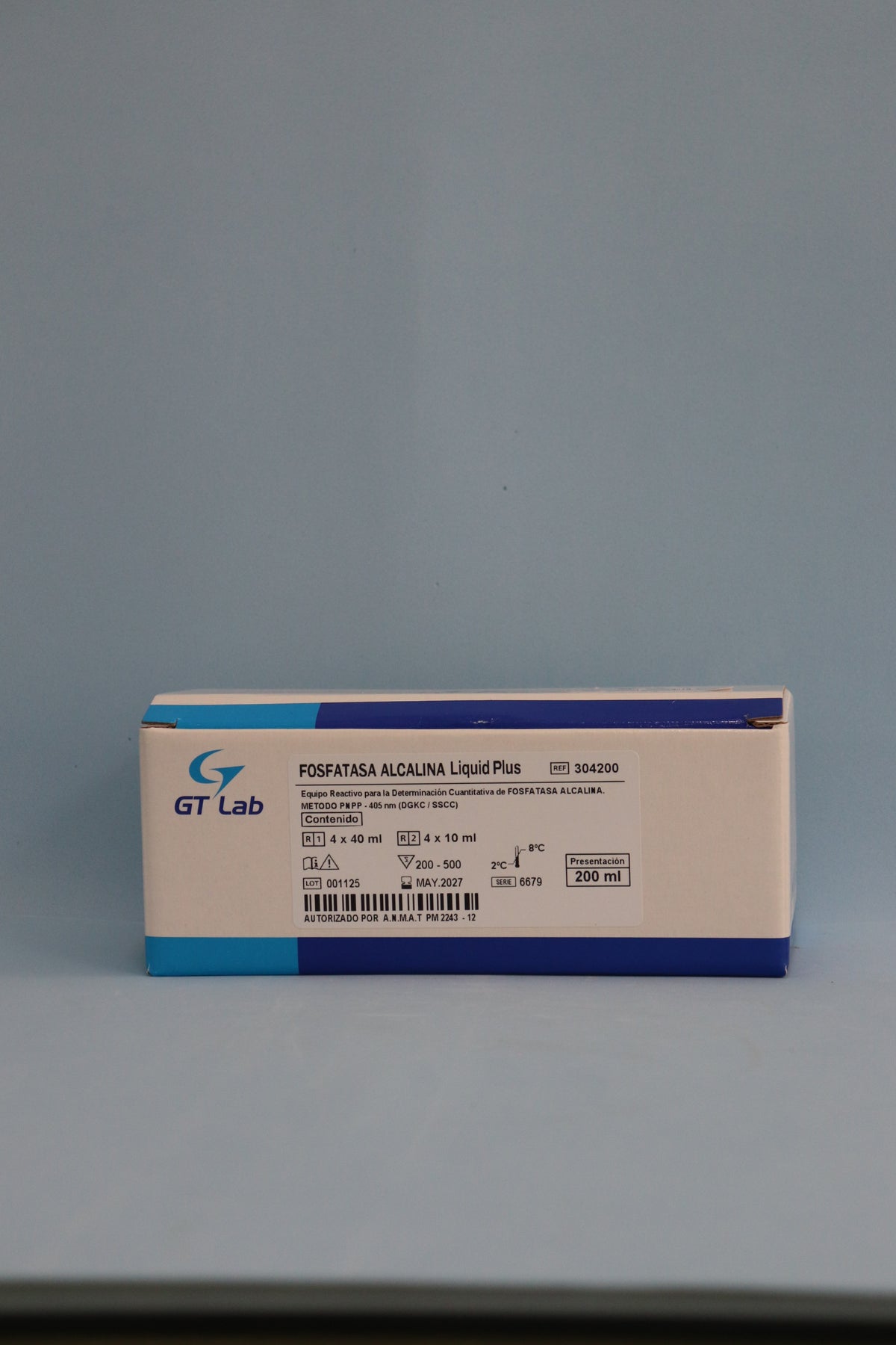 Fosfatasa Alcalina Liquid Plus - 4X40 ml + 4X10 ml - 304200 - Gt Laboratorio