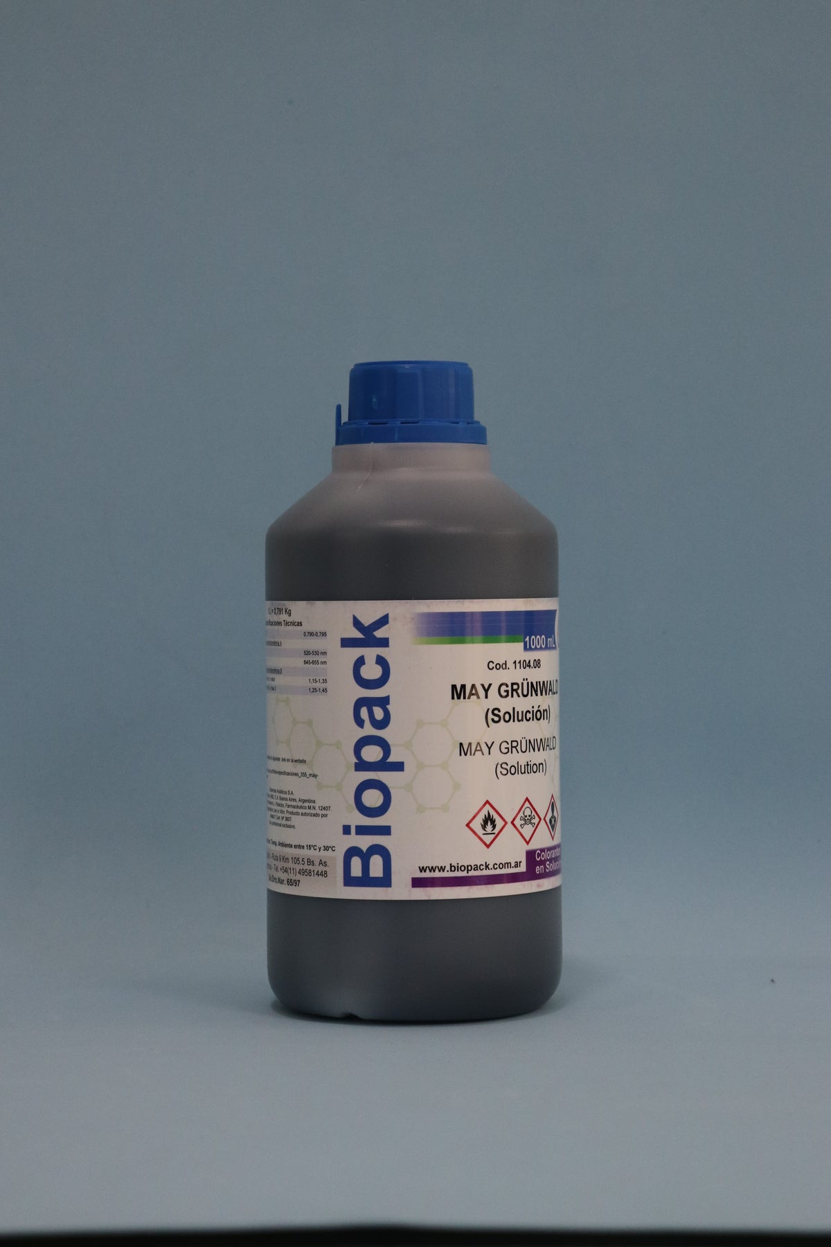 May Grünwald (Solución Colorante) X 1 L - 110408 - Biopack