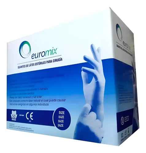 Guantes De Cirugía Estéril N° 7 1/2 - Venta X Par