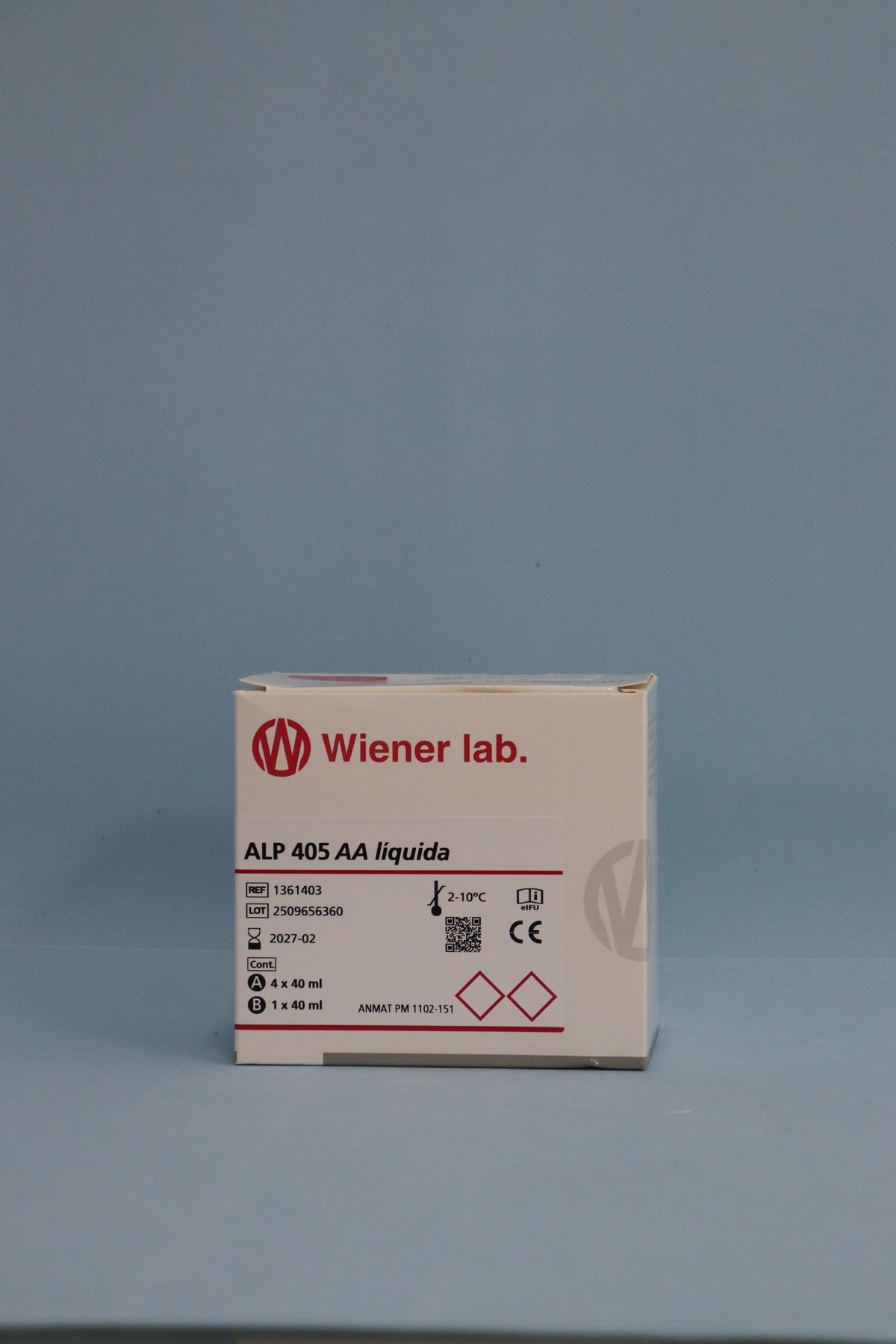 Alp 405 AA Liquida - 200 ml (4 X 40 ml + 1 X 40 ml) - 1361403 - Wiener
