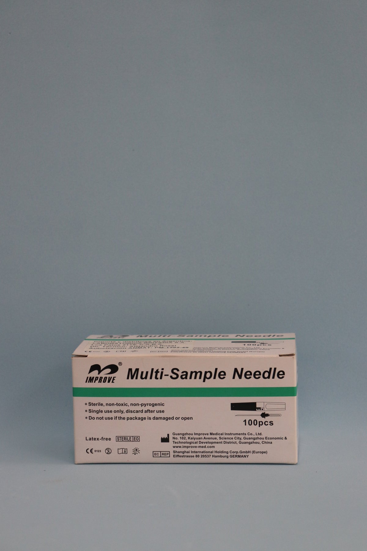 Aguja De Toma Múltiple 21g X1" (0.8X25mm) X100 Uni