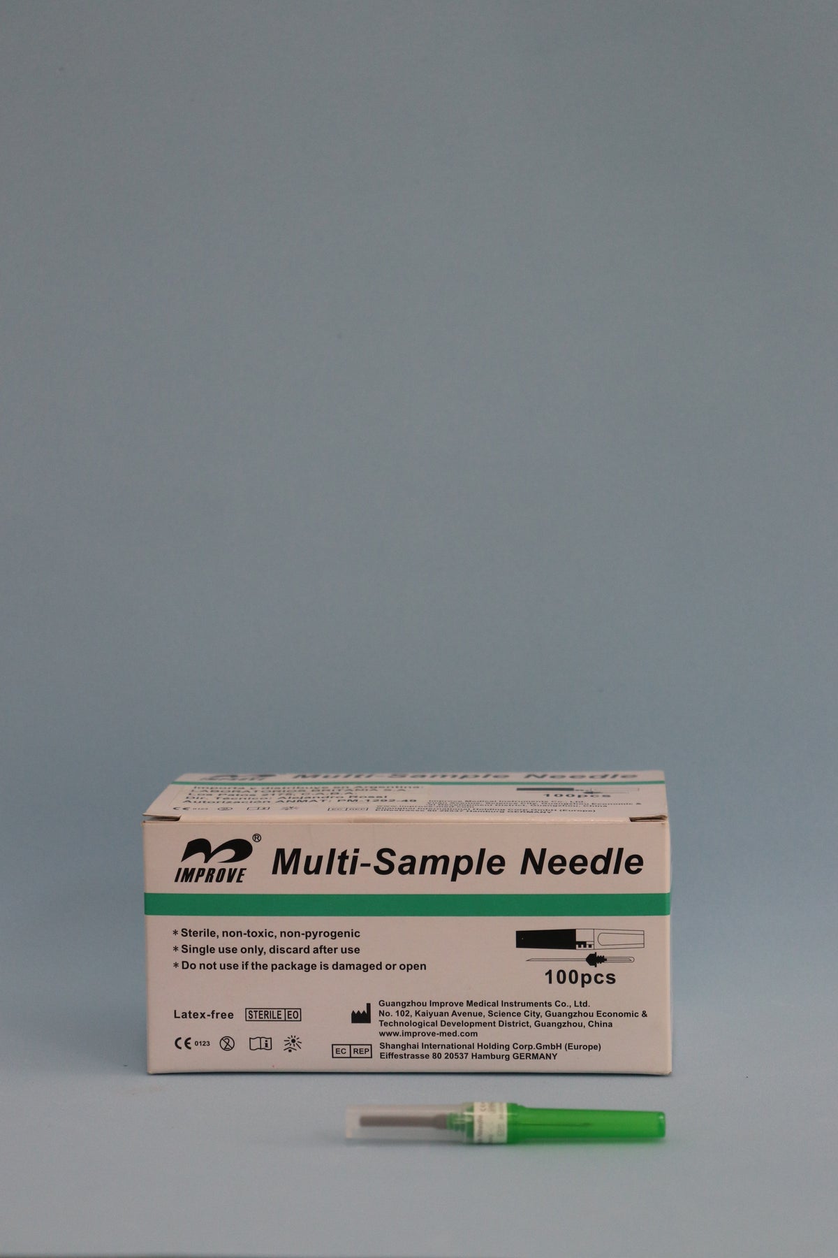 Aguja De Toma Múltiple 21g X1" (0.8X25mm) X100 Uni