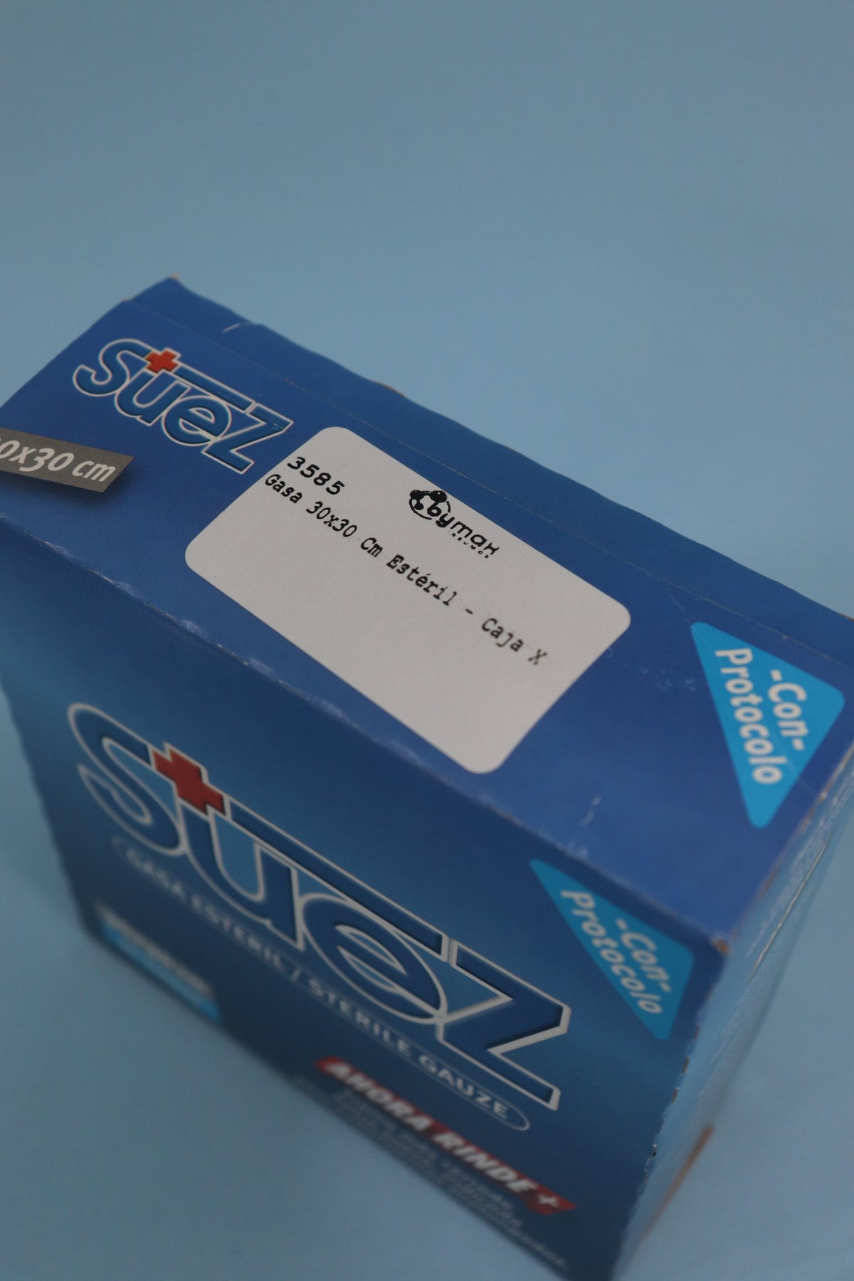 Gasa Est. 30X30cm - Caja X 10 Trozos - Suez