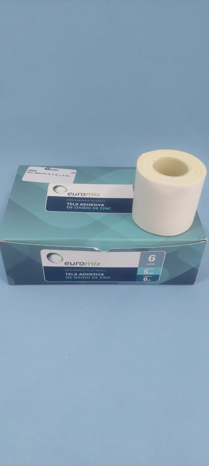Tela Adhesiva Oz 5 cm X 6 m - Venta X Unidad - Euromix