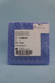 Gradilla 8X8 H.45 Para eppendorf- Azul