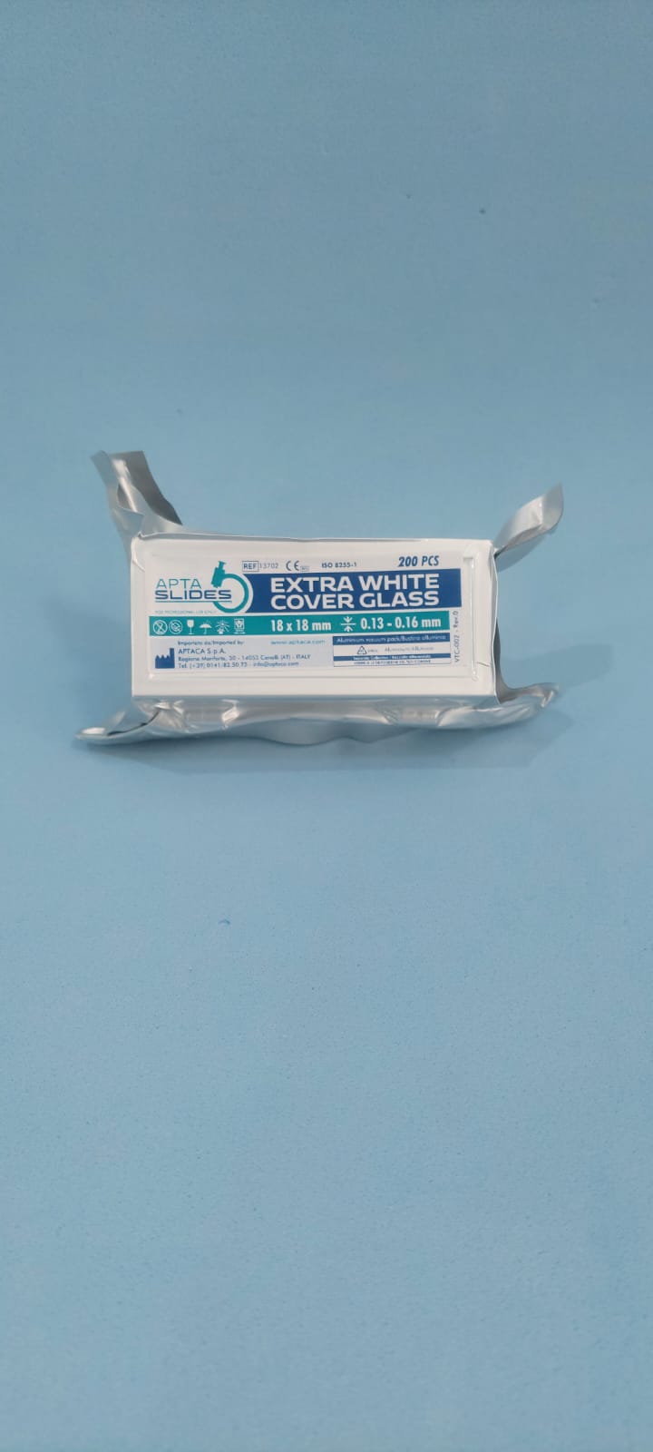 Cubreobjeto (18X18 mm) X 200 Unidades - Aptaslide