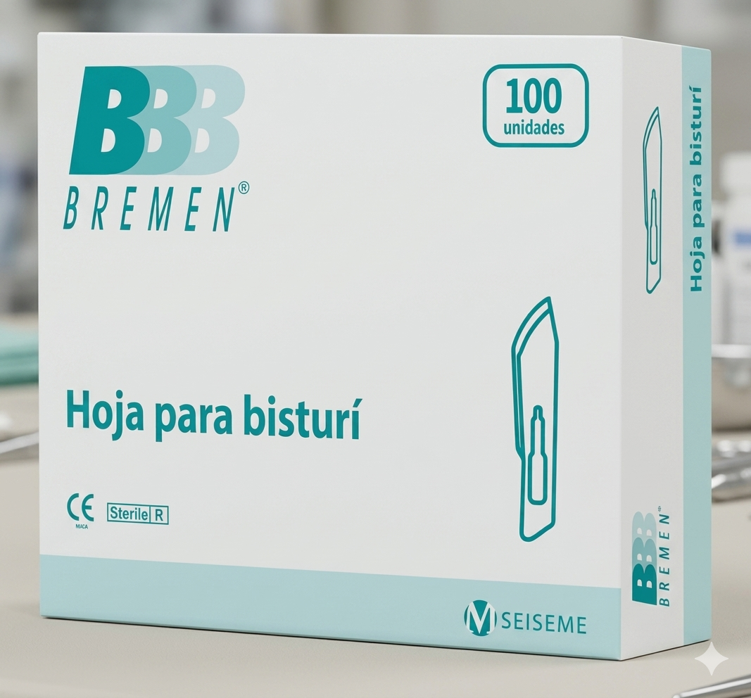 Bisturí Nº 20 Caja X 100 Unidades - Bremen