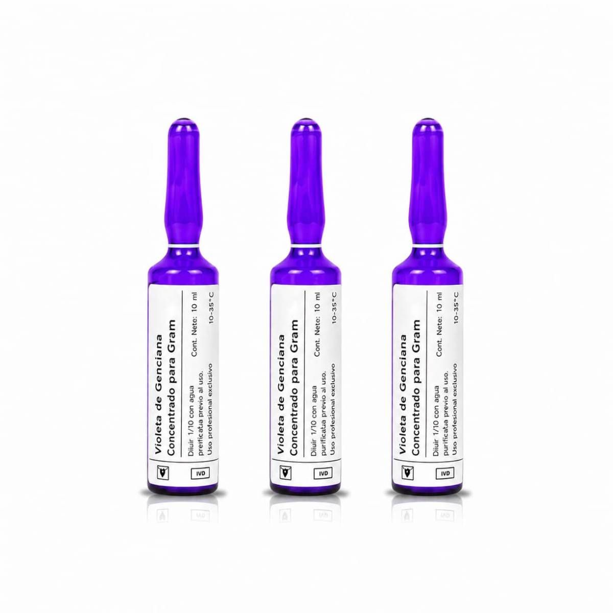 Violeta De Genciana Ampollas 3 x 10 ml - B1446421  - Britania