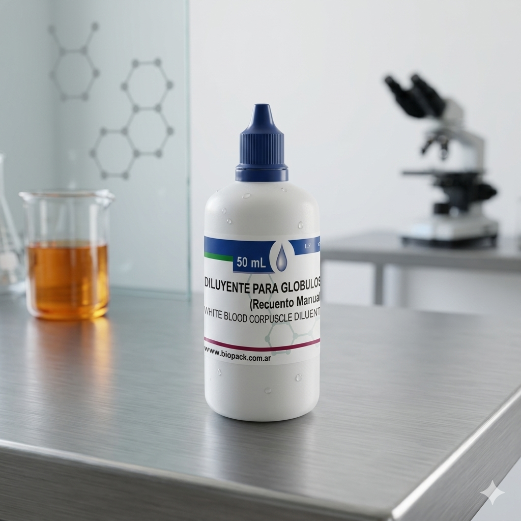 Diluyente Rto. De Globulos Blancos X 50 ml - Biopack
