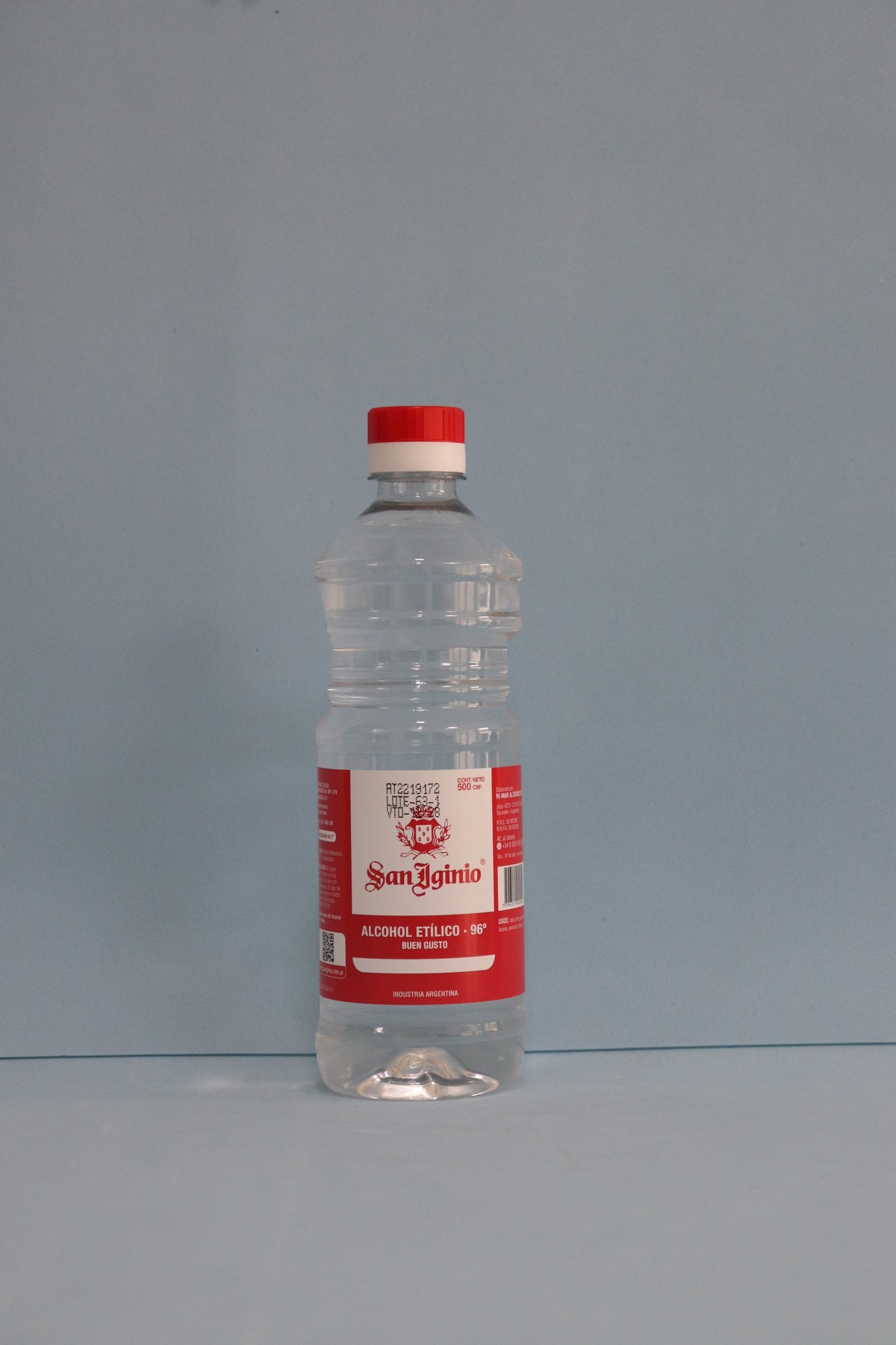Alcohol Etílico 96% X 500 ml - San Iginio