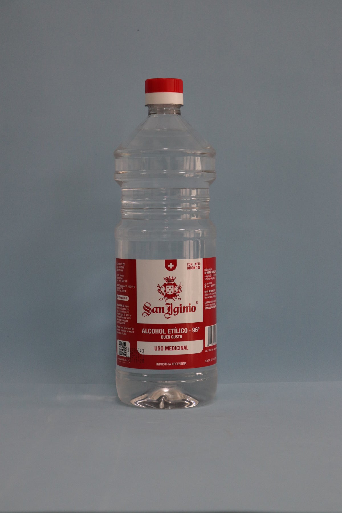 Alcohol Etílico 96% X 1000 ml - San Iginio